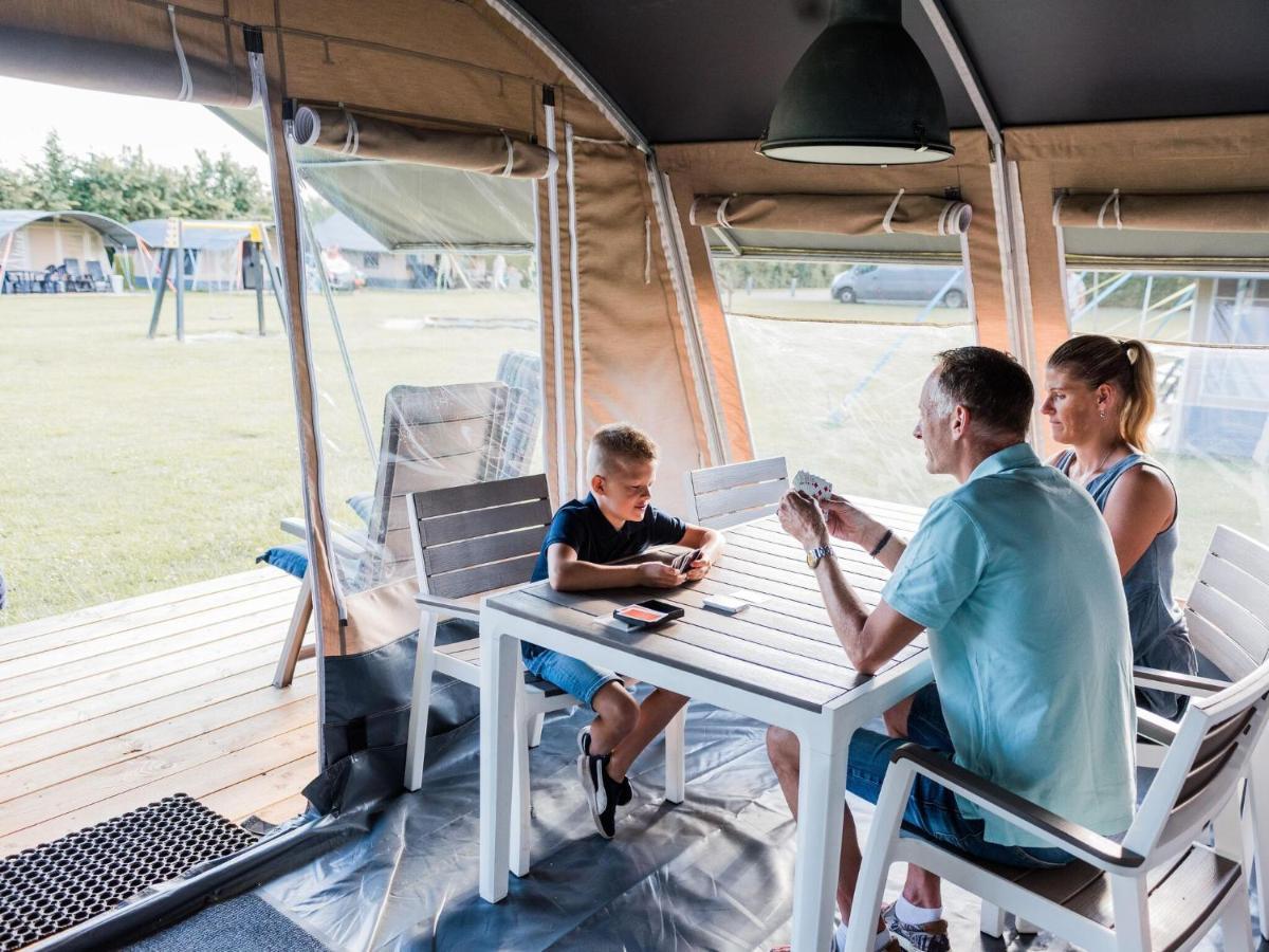 Nice Tent Lodge On A Campsite, Adjacent To The Forest, 27 Km From Luxembourg Medernach エクステリア 写真